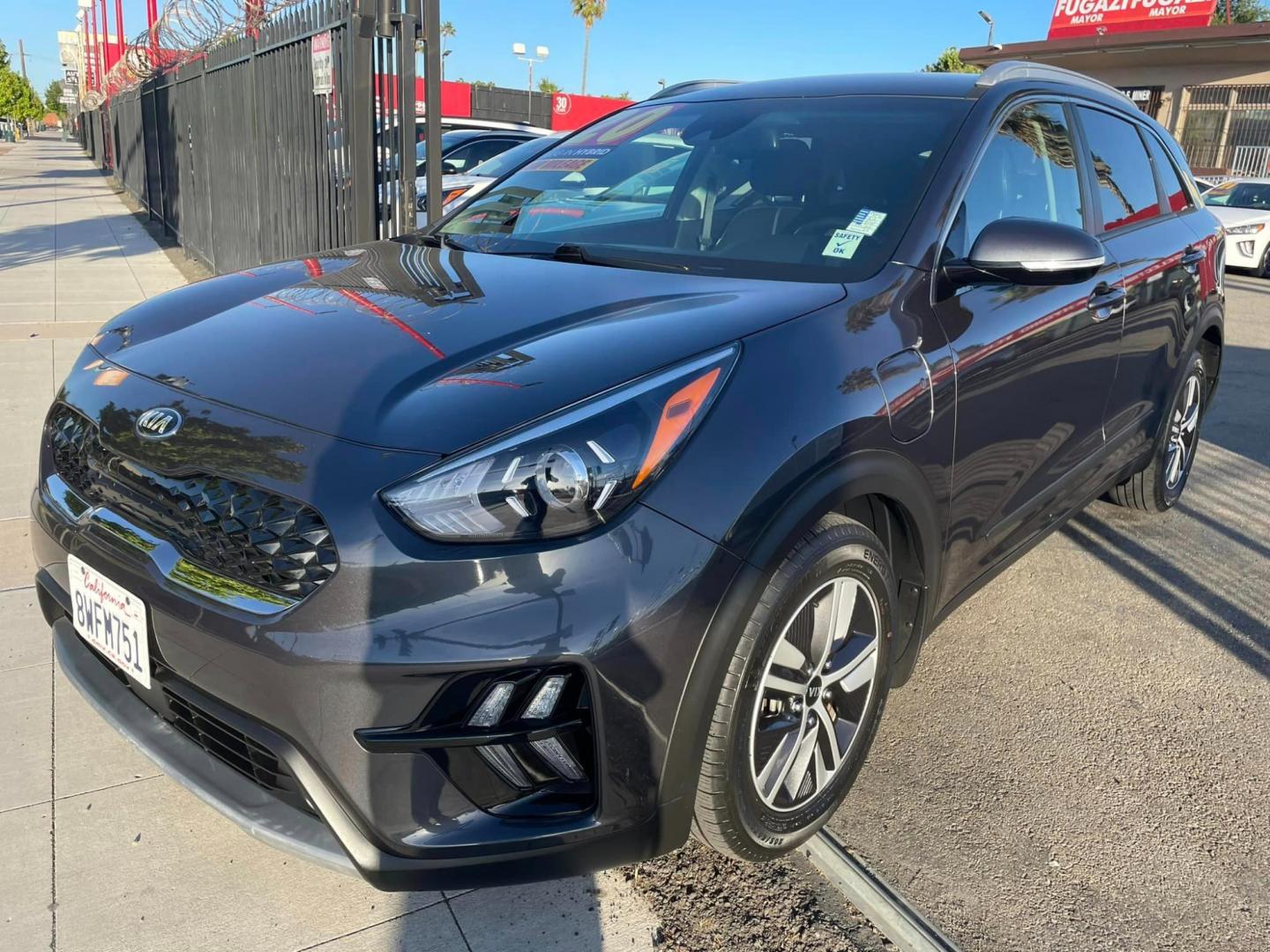 2020 DARK GRAY /BLACK Kia Niro Plug In Hybrid (KNDCD3LD1L5) , located at 744 E Miner Ave, Stockton, CA, 95202, (209) 944-5770, 37.956863, -121.282082 - PLUS TAXES AND FEES - Photo#3